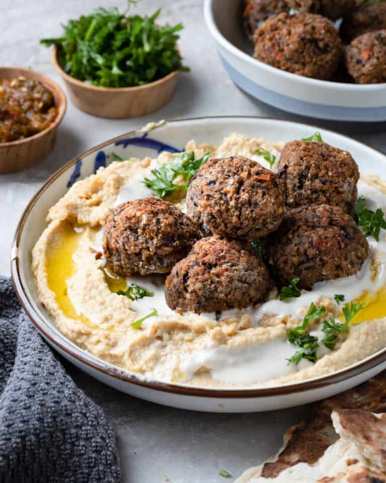 The Easiest Eggplant Meatball Recipe (Gluten free, Vegan) AtMyTable