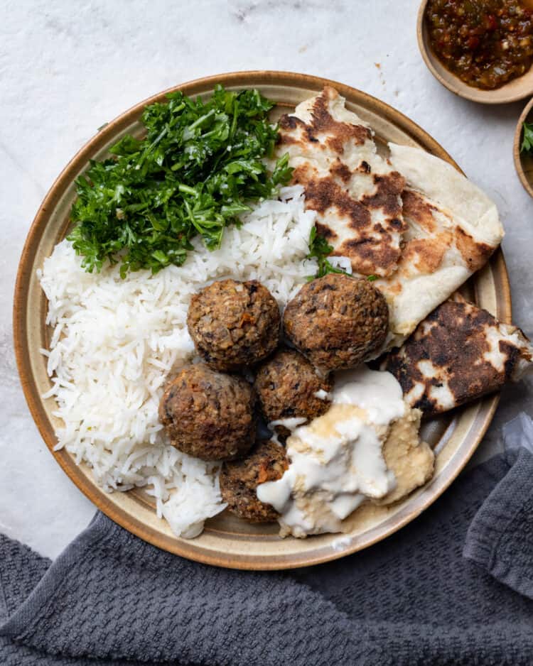 The Easiest Eggplant Meatball Recipe (Gluten free, Vegan) AtMyTable