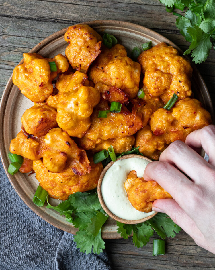 GlutenFree Vegan Wings 2 Ways Buffalo Sauce & Salt and Vinegar