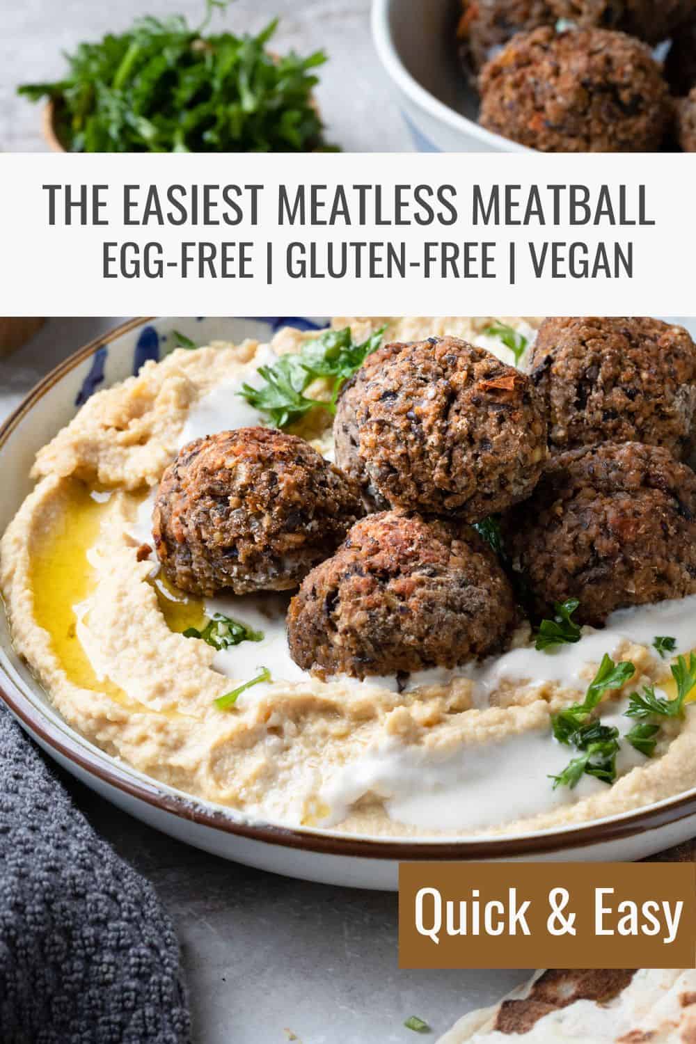 Vegan Eggplant Meatballs (substitute for eggs) AtMyTable