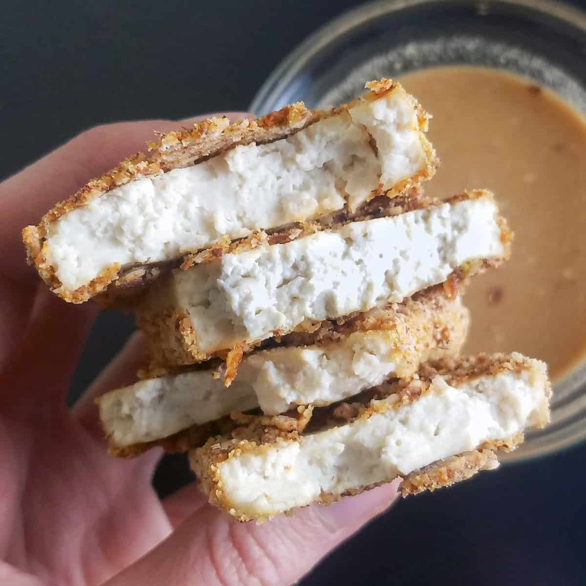 Easy Crispy Gluten Free Vegan Chicken Nuggets-image