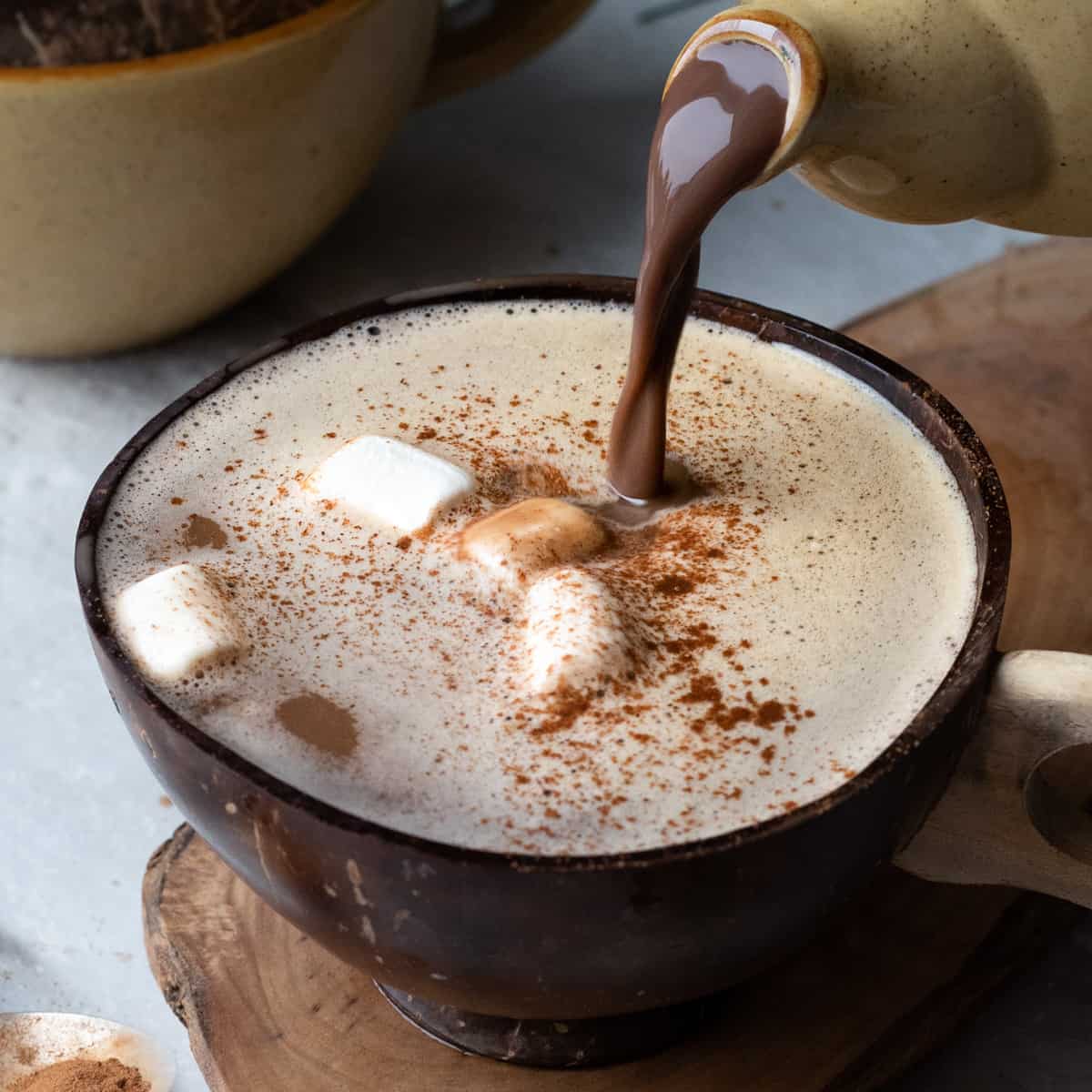 Protein chocolate hot energy bar