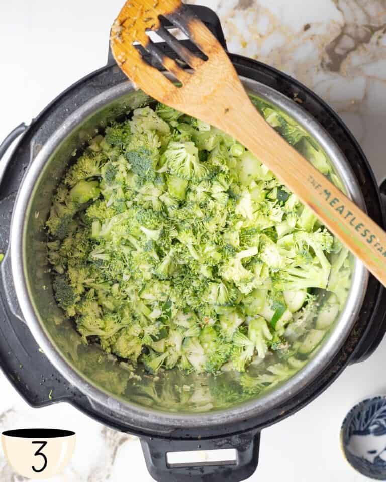 Quick Creamy Broccoli Zucchini Soup (Instant Pot Option) AtMyTable
