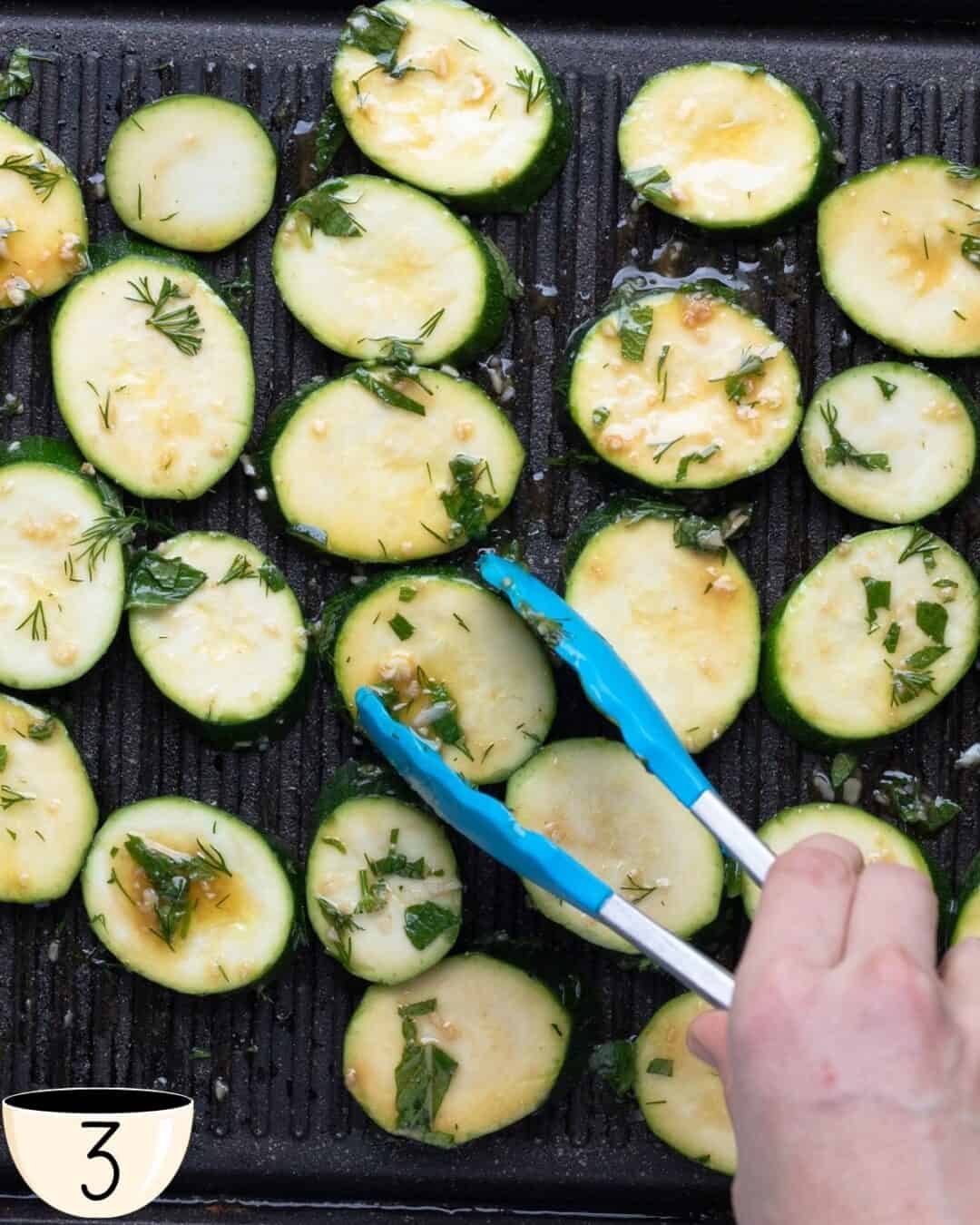 Easy Roasted Zucchini Antipasti (Gluten-Free &amp; Vegan) - AtMyTable